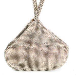 CACHE RHINESTONE WRISTLET/CLUTCH